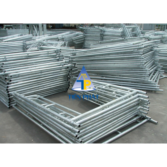 GIÀN GIÁO H (MẠ KẼM) – BỘ TIÊU CHUẨN: 2 KHUNG + 2 CHÉO